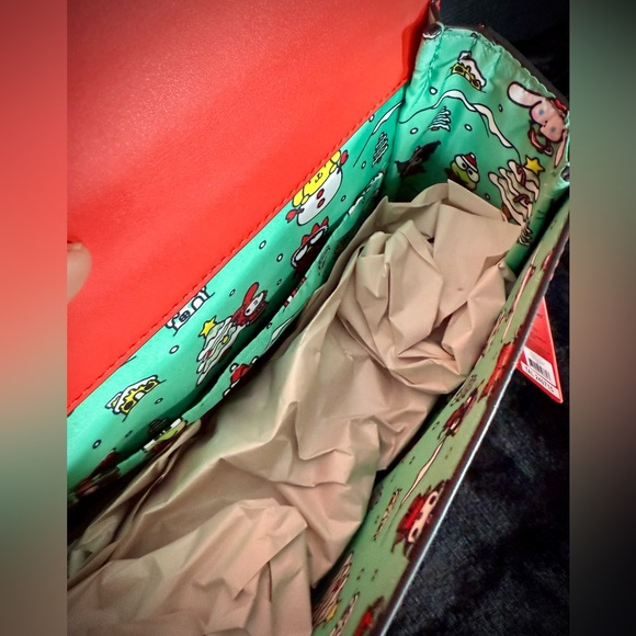 Loungefly Sanrio Hello Kitty & Friends Holiday Stocking Crossbody Bag - Picture 8 of 10